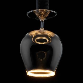 SEGULA LED žiarovka Floating Cognac clear E27 6W 922 dim