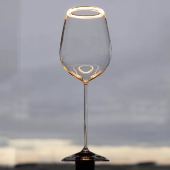SEGULA LED žiarovka Floating Red Wine číra, E27 5 W 922