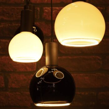 SEGULA LED žiarovka plávajúca, E27, biela G125 5 W 922 dim
