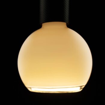 SEGULA LED žiarovka plávajúca, E27, biela G125 5 W 922 dim