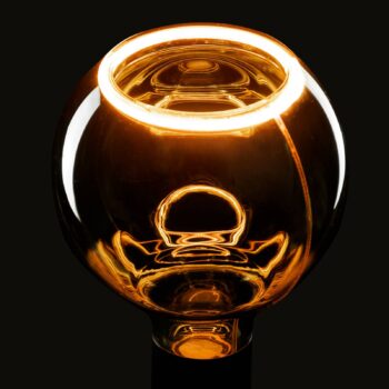 SEGULA floating globe G125 E27 6W sivá otvorená