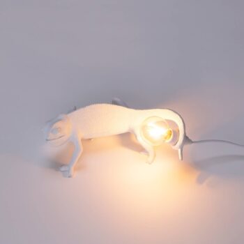 SELETTI Chameleón Going Up LED nástenné svietidlo, USB