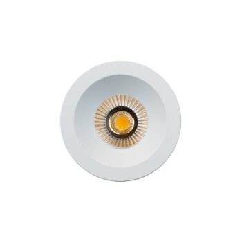 SLC LED zapustené svietidlo OnePro Soft, biele, 3 000 K, hliník