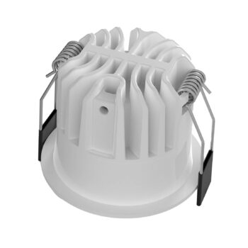 SLC LED zapustené svietidlo OnePro Soft, biele, 4 000 K, hliník