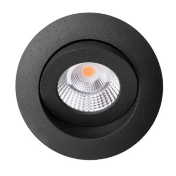 SLC One 360° LED vstavané svietidlo stmievanie do tepla čierna