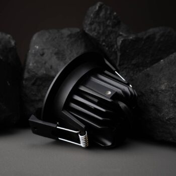 SLC OnePro LED zapustené stropné svietidlo čierne 4 000 K