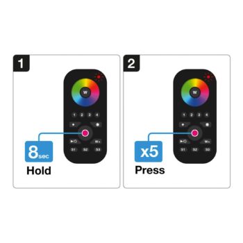 SLC SmartOne ZigBee diaľkové 4 kanály RGB RGBW
