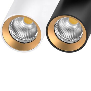 SLC vnútorný krúžok pre LED reflektor Umenie, zlatá farba, plast