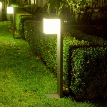 STEINEL GL 80 C LED svetlo na chodník, Bluetooth smart, antracitová farba