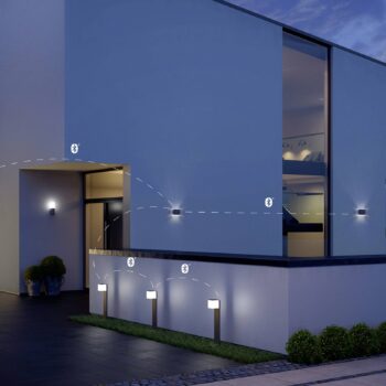 STEINEL GL 80 C LED svetlo na chodník, Bluetooth smart, antracitová farba