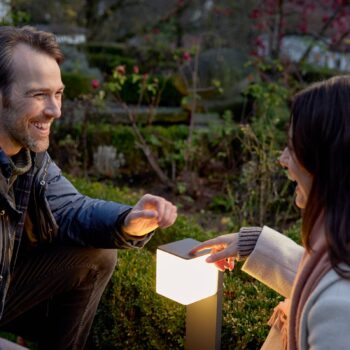 STEINEL GL 80 C LED svetlo na chodník, Bluetooth smart, antracitová farba