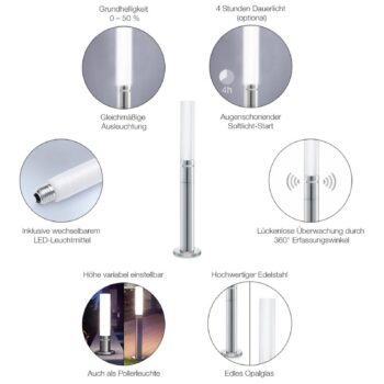 STEINEL GL60 LED senzorové LED chodníkové svetlo