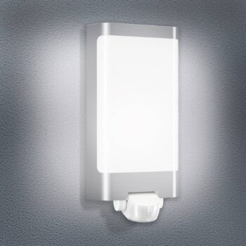 STEINEL L 240 S LED nástenné svetlo so senzorom, nerezová oceľ