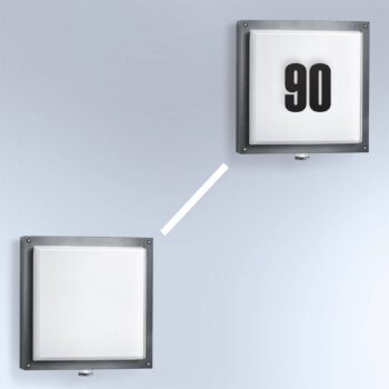 STEINEL L 690 S V2 svietidlo, snímač, číslo domu