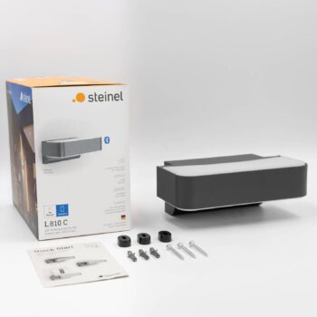 STEINEL L 810 C Vonkajšie nástenné svietidlo hore/dole antracitová farba