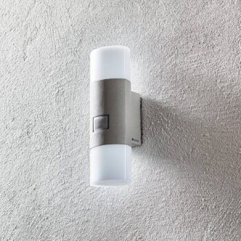 STEINEL L 910 S vonkajšie nástenné LED, striebro