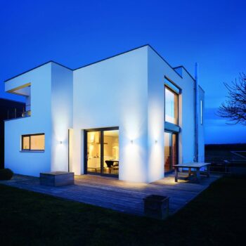 STEINEL L 910 S vonkajšie nástenné LED, striebro