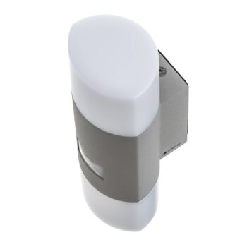 STEINEL L 910 S vonkajšie nástenné LED, striebro