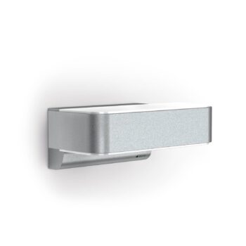 STEINEL LED vonkajšie nástenné svietidlo L 810 SC, senzor, strieborná