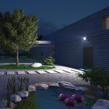 STEINEL XLED One XL vonkajšie LED svetlo, antracit