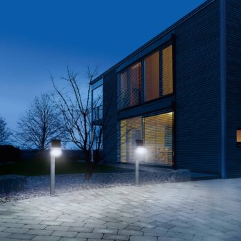 STEINEL XSolar Stand LED solárna lampa strieborná