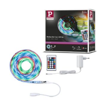Sada LED pásov Paulmann SimpLED Motion, 5 m diaľkové ovládanie RGB