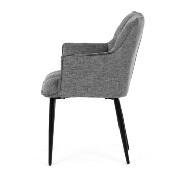 Sada jedálenských stoličiek DCH-J2139 GREY2, 2 ks