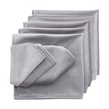 Sada obrúskov 6 ks 42x42cm Velvet 704-11, 42x42