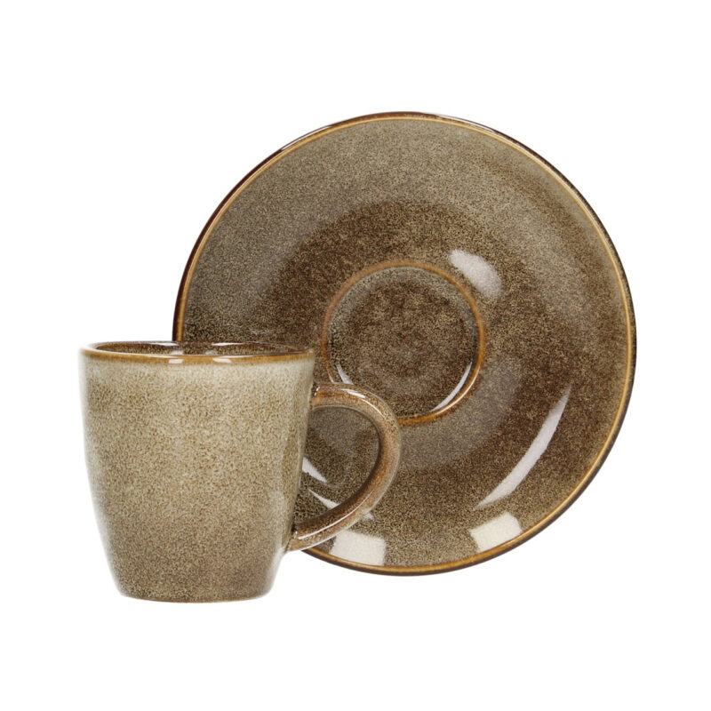 Šálka Gelato 80ml brown, 8,5/15 x 11,5/15 x 6,5/1,8 cm Šálka Gelato 80ml brown, 8,5/15 x 11,5/15 x 6,5/1,8 cm