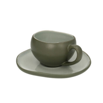 Šálka na espresso Eucalipto, 9 x 6,5 x 5 cm