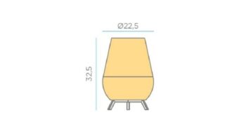 Saona 30 exteriérová lampa