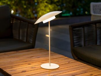 Sardinia 40 exteriérová lampa biela
