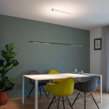 Sattler Palito Linea, 3000K, TRIAC, 175cm čierna
