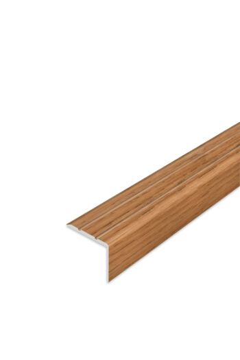 Schodová hrana samolepiaca - Dub Asper 24,5x20 mm 2,7 m