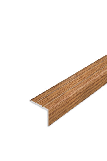 Schodová hrana samolepiaca - Dub Robur 24,5x20 mm 2,7 m