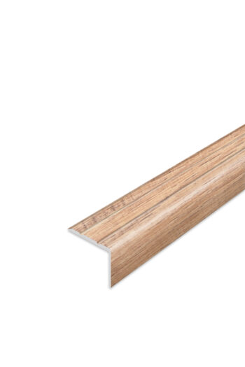 Schodová hrana samolepiaca - Limba Bosco 24,5x20 mm 2,7 m