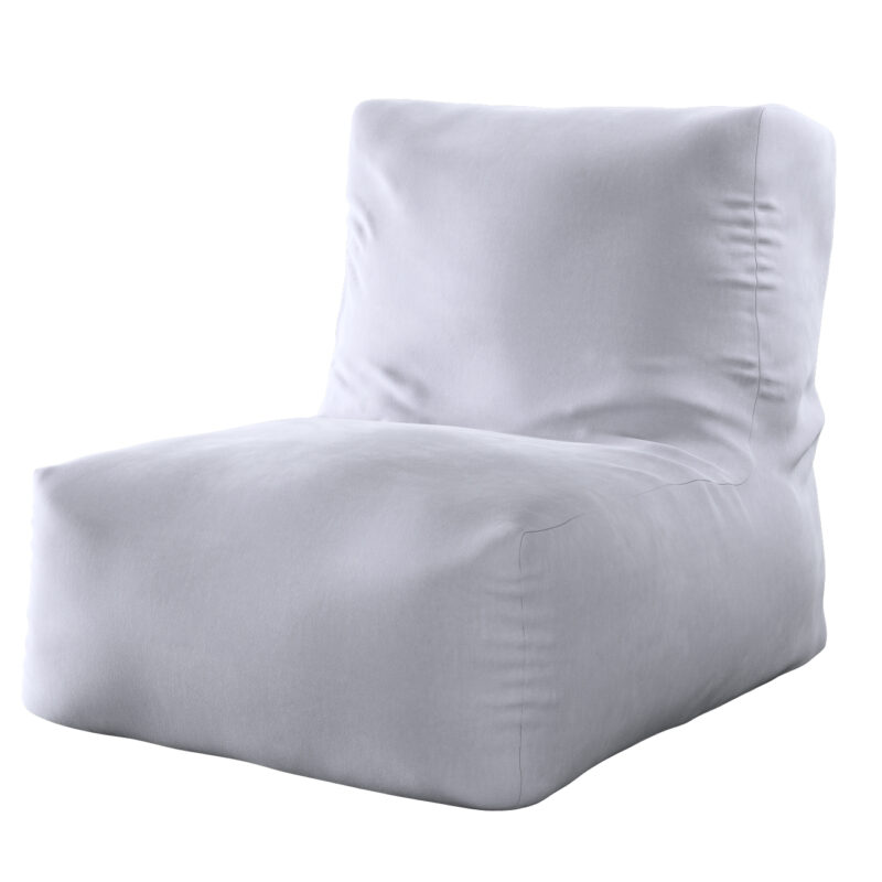 Sedací vak v tvare kresla - jednofarebný, Lysegrå, 87 x 31 x 75 cm, Velvet, 704-24 Sedací vak v tvare kresla - jednofarebný, Lysegrå, 87 x 31 x 75 cm, Velvet, 704-24