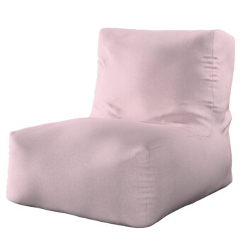 Sedací vak v tvare kresla - jednofarebný, pastelová ružová, 87 x 31 x 75 cm, Amsterdam, 704-51