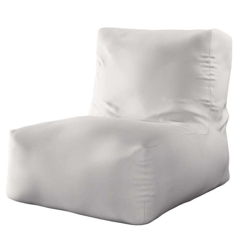 Sedací vak v tvare kresla - jednofarebný, sivá, 87 x 31 x 75 cm, Chenille, 702-23 Sedací vak v tvare kresla - jednofarebný, sivá, 87 x 31 x 75 cm, Chenille, 702-23