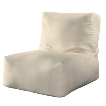 Sedací vak v tvare kresla - jednofarebný, sivo - béžová, 87 x 31 x 75 cm, Amsterdam, 704-52