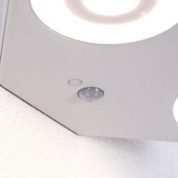 Senzorové vonkajšie nástenné svietidlo Paulmann LED Silma white 2-light IP44