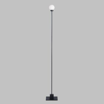Severná stojacia lampa Snowball, čierna