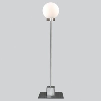 Severná stolová lampa Snowball, oceľ