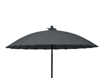 Shanghai slnečník 250 cm tmavo sivý