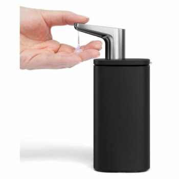 Simplehuman Dávkovač mydla s pumpičkou 295 ml, čierna