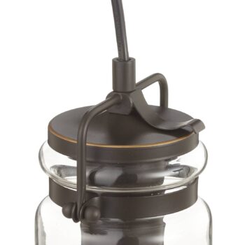 Sklená závesná lampa Brinley 1 svetlo