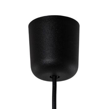 Sklenené závesné svietidlo Nesto, námorná modrá, Ø 18 cm, E27