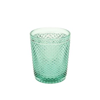 Sklo Aura Turquoise 300 ml, 8,5 x 8,5 x 10 cm