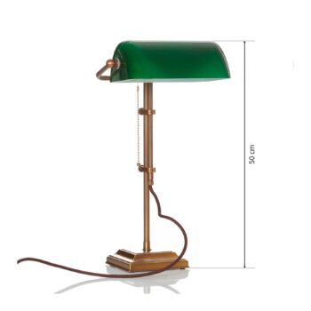 Skutočná bankárska lampa TULSI