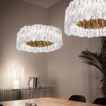 Slamp Accordéon Table Prisma stolná lampa